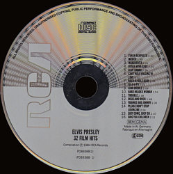 Disc 1 - 32-Film Hits - RCA PD 89388(2) - Germany 1984