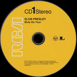 Elvis On Tour - Sony Legacy 19658720022 - EU 2023 - Elvis Presley CD