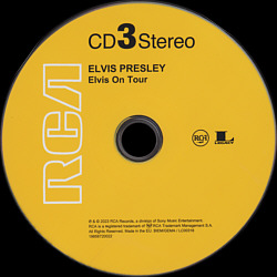 Elvis On Tour - Sony Legacy 19658720022 - EU 2023 - Elvis Presley CD