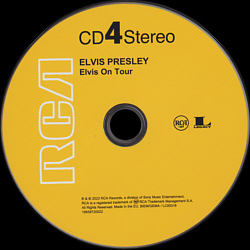 Elvis On Tour - Sony Legacy 19658720022 - EU 2023 - Elvis Presley CD