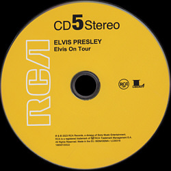Elvis On Tour - Sony Legacy 19658720022 - EU 2023 - Elvis Presley CD