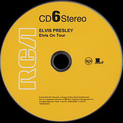 Elvis On Tour - Sony Legacy 19658720022 - EU 2023 - Elvis Presley CD