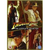 Indiana Jones Complete All Films DVD (4 Discs) Box Set