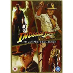 Indiana Jones Complete All Films DVD (4 Discs) Box Set